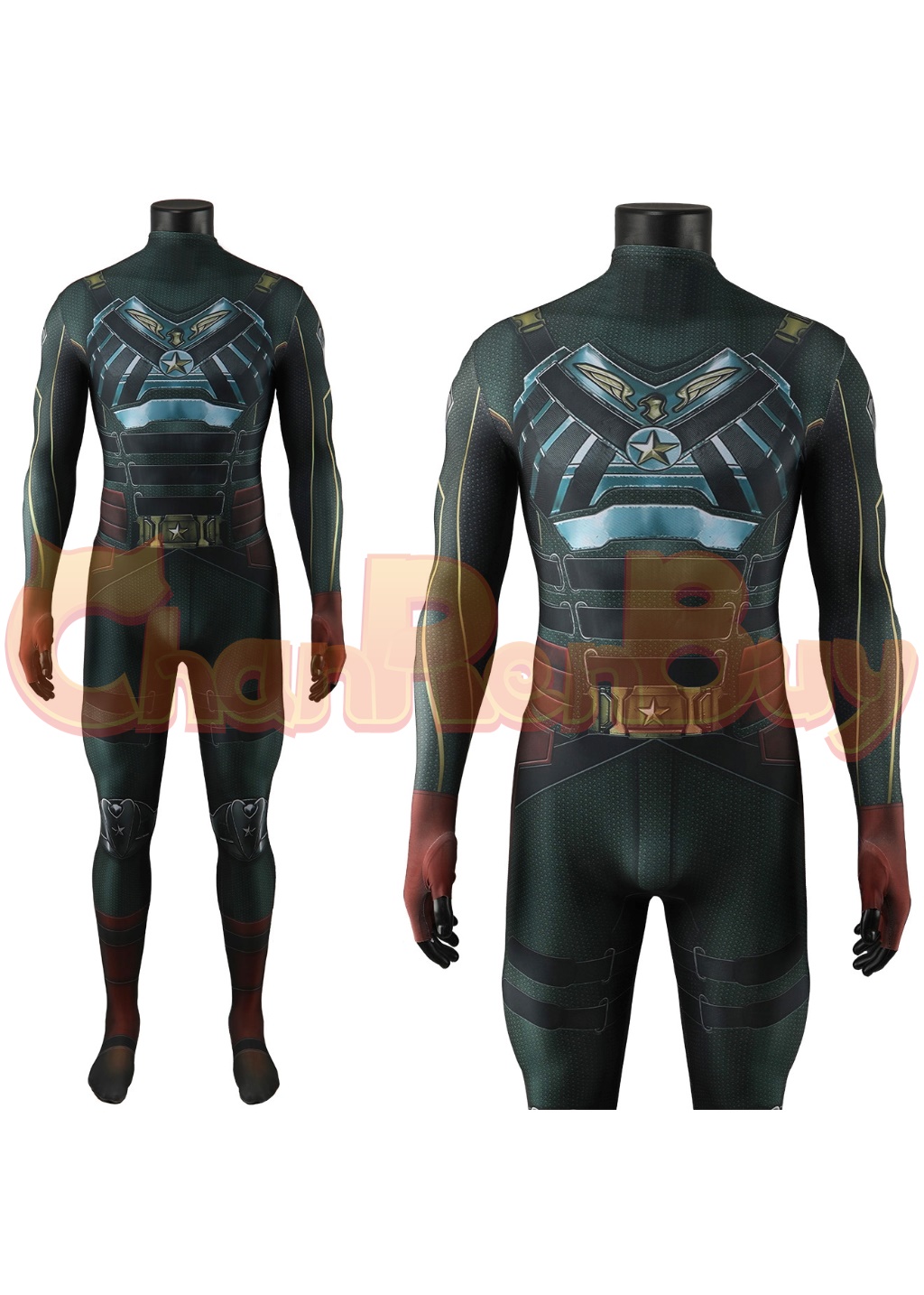 Soldier Boy Costume Bodysuit The Boys Cosplay for Adult Kids