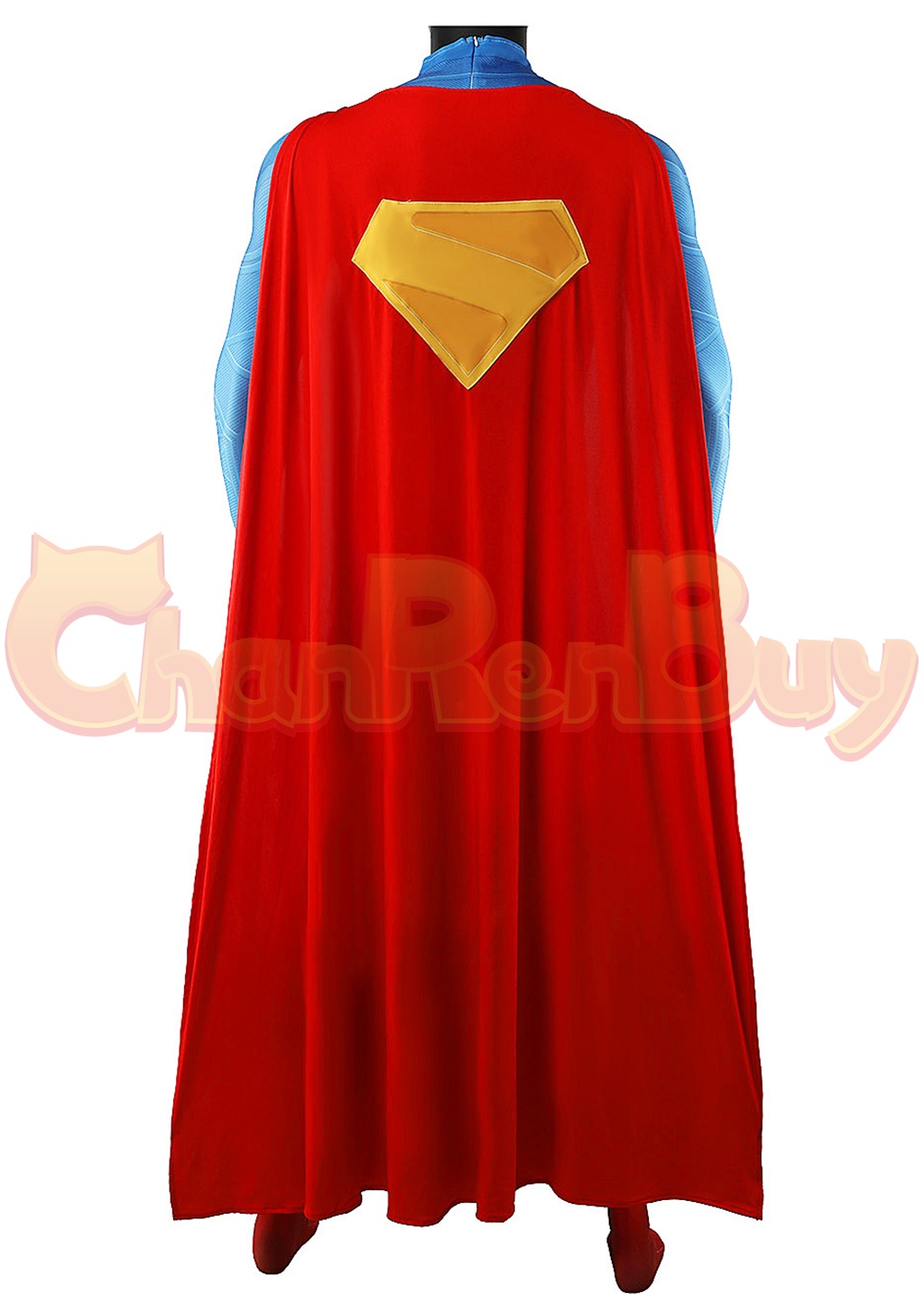 Superhero Man Costume Clark Kent Bodysuit Cosplay for Adult Kids
