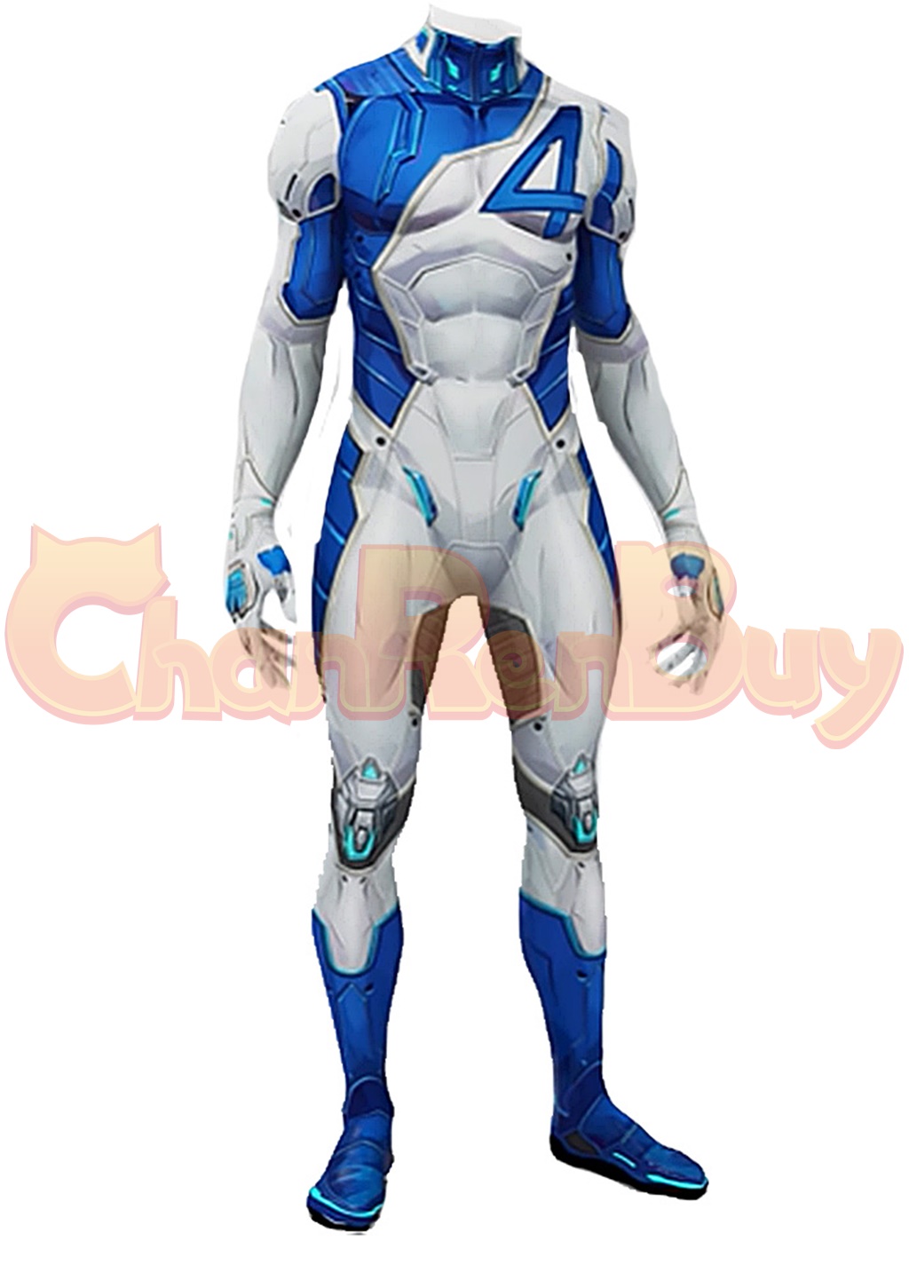 Mr. Fantastic Costume Marvel Rivals Reed Richards Bodysuit Cosplay for Adult Kids
