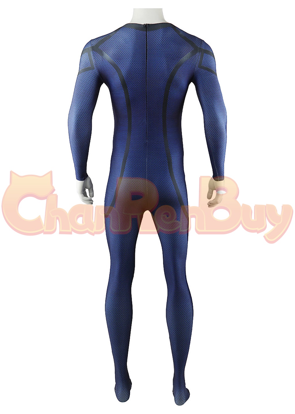 Human Torch Costume Deadpool & Wolverine Bodysuit Cosplay for Adult Kids
