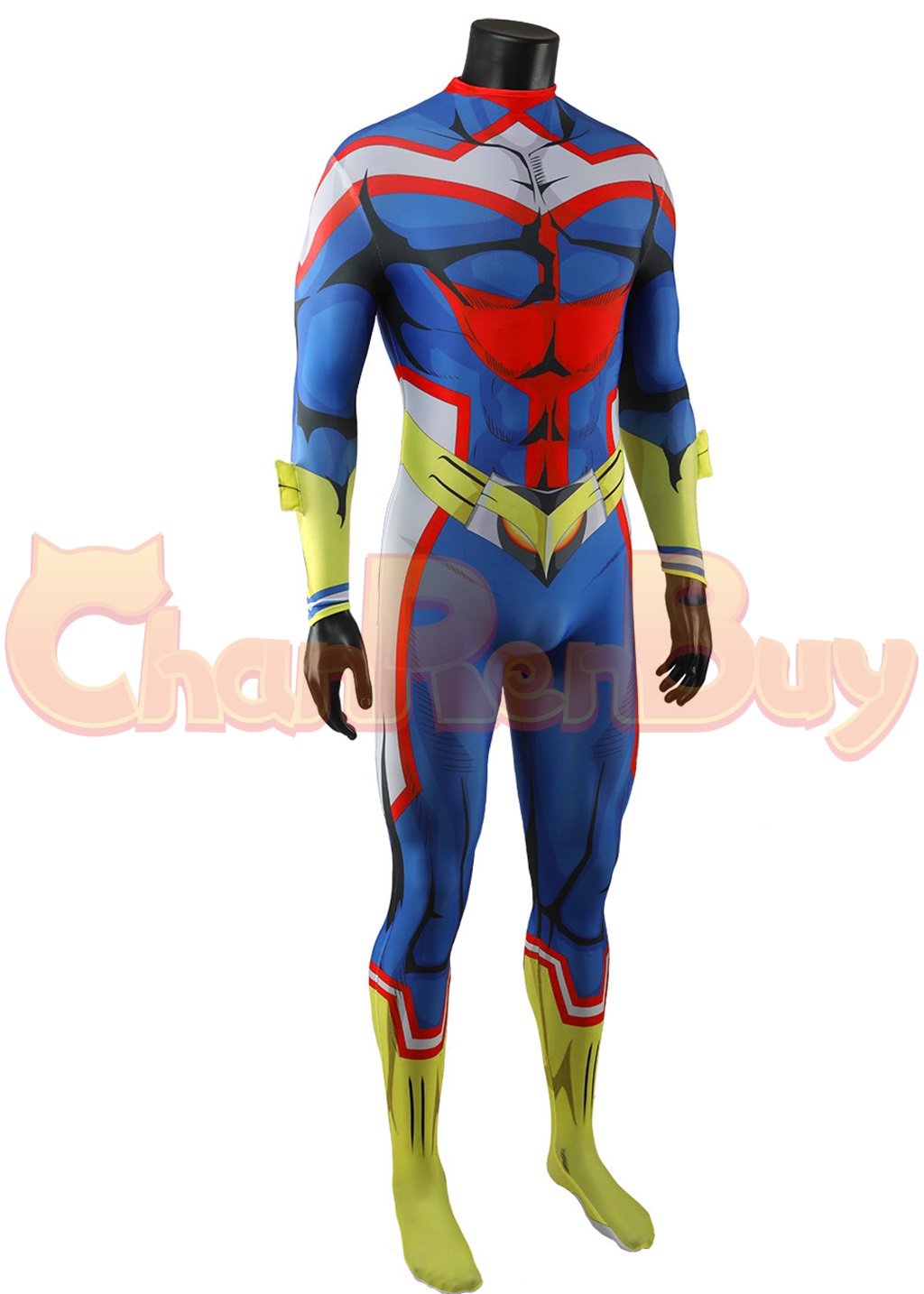 All Might Costume My Hero Academia Bodysuit Cosplay Ver.1 for Adult Kids