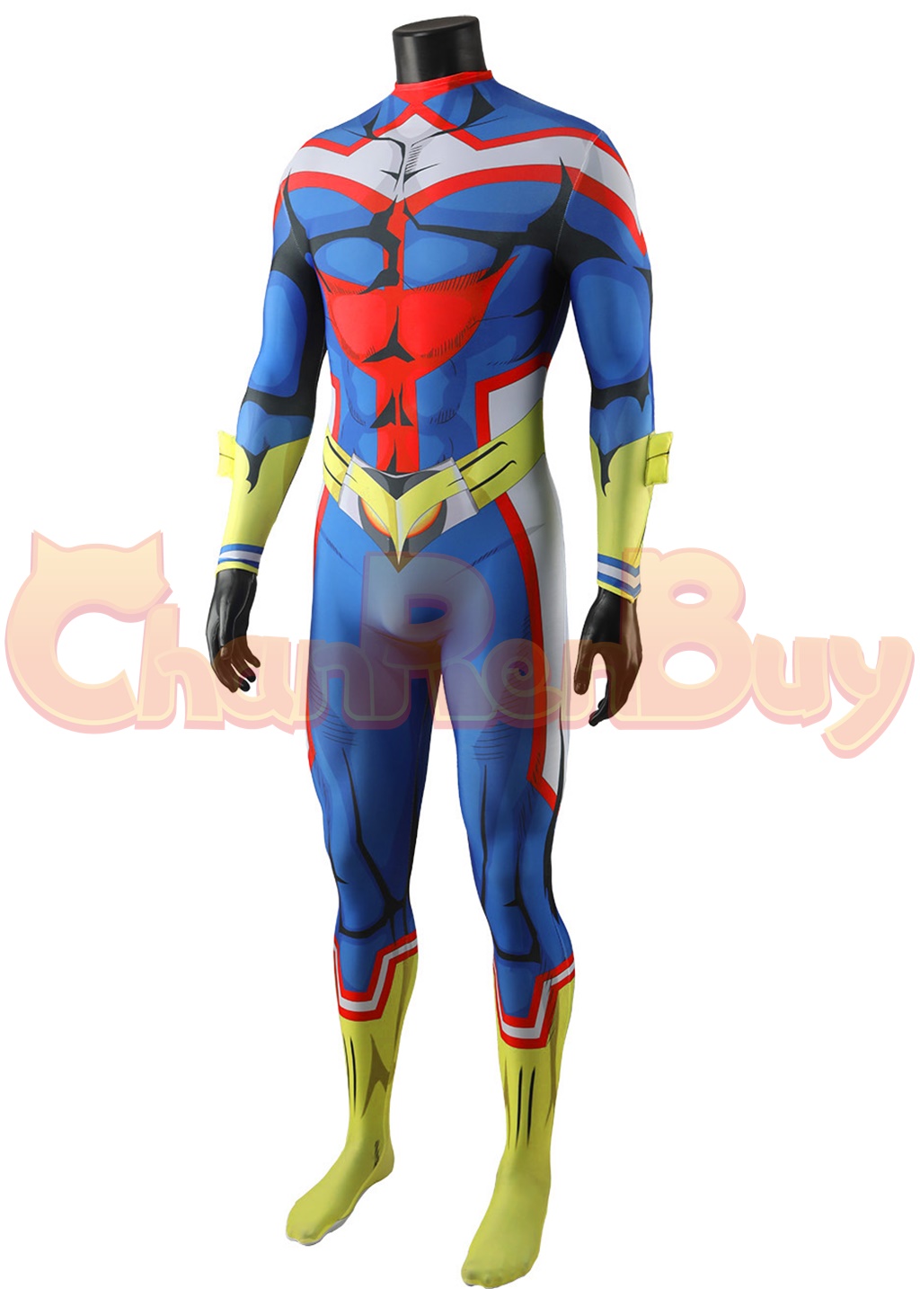 All Might Costume My Hero Academia Bodysuit Cosplay Ver.1 for Adult Kids