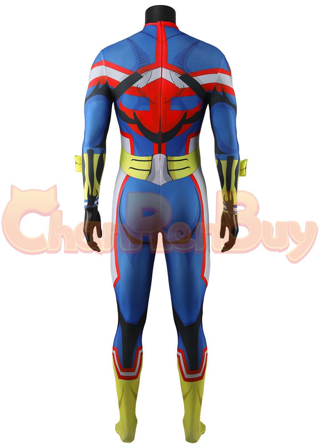 All Might Costume My Hero Academia Bodysuit Cosplay Ver.1 for Adult Kids