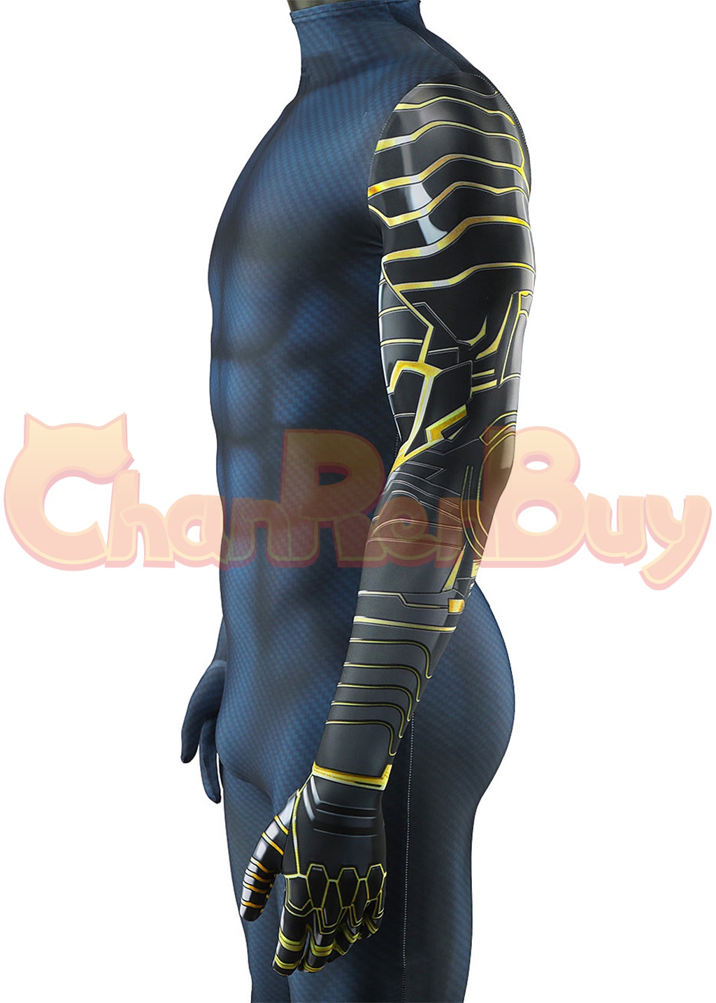 Winter Soldier Costume Thunderbolts Bucky Barnes Bodysuit Cosplay for Adult Kids