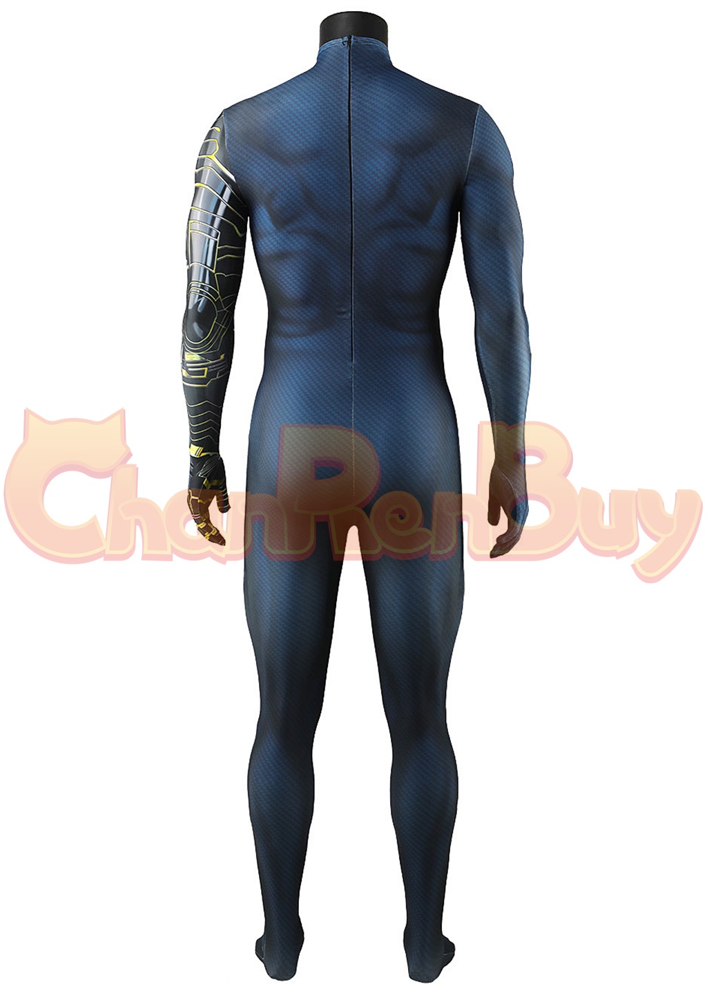 Winter Soldier Costume Thunderbolts Bucky Barnes Bodysuit Cosplay for Adult Kids