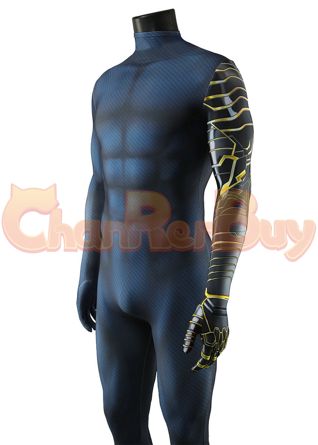 Winter Soldier Costume Thunderbolts Bucky Barnes Bodysuit Cosplay for Adult Kids