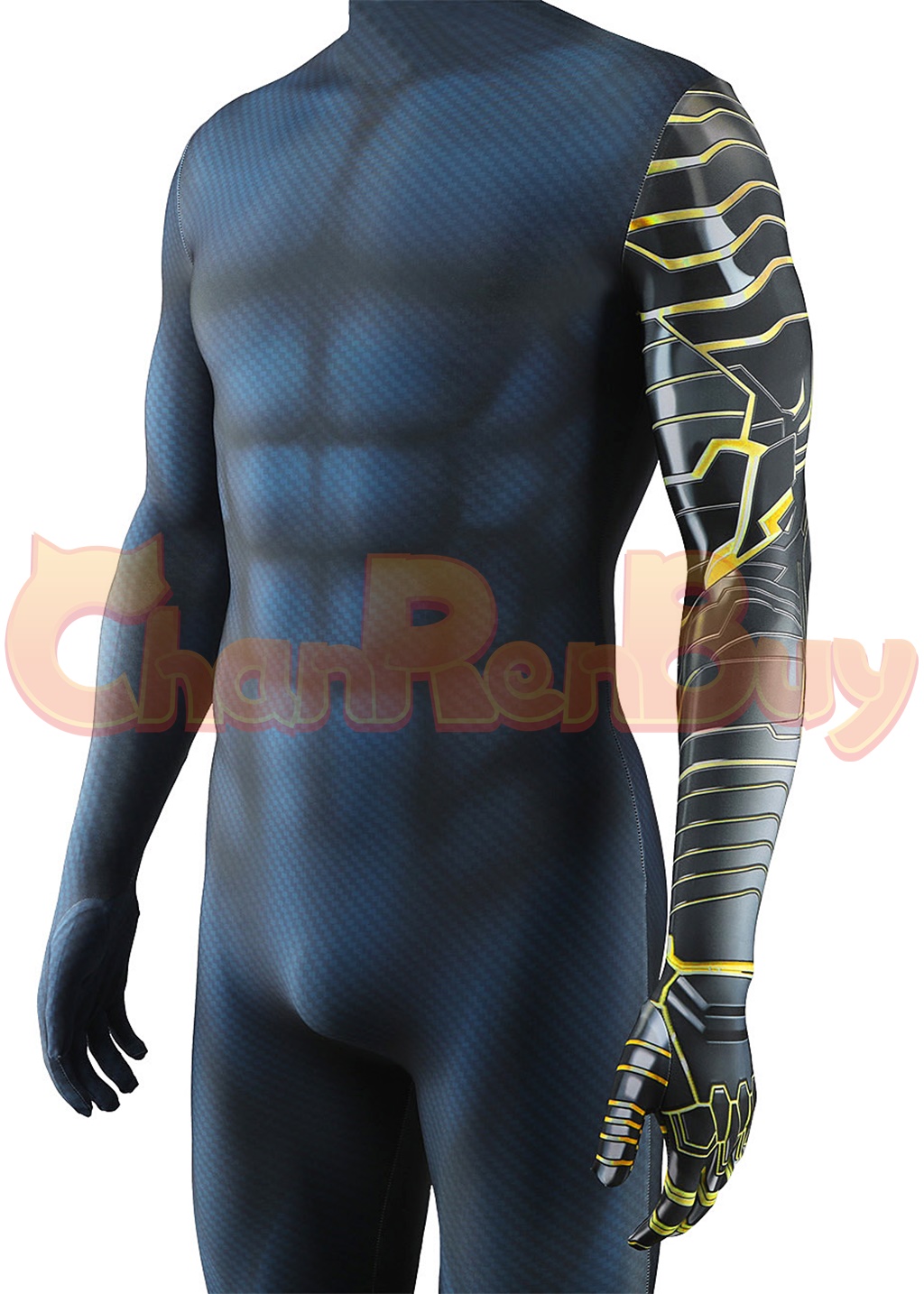 Winter Soldier Costume Thunderbolts Bucky Barnes Bodysuit Cosplay for Adult Kids