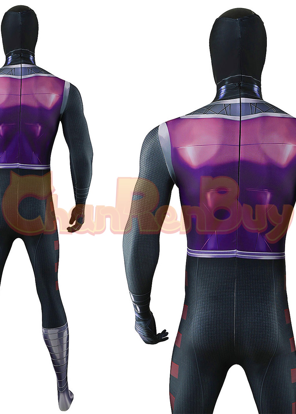 Gambit Costume Remy LeBeau Bodysuit Cosplay for Adult Kids