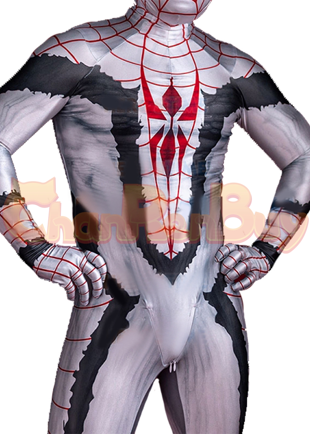 Anti-Venom Costume Marvel's Spider Bodysuit Cosplay for Adult Kids