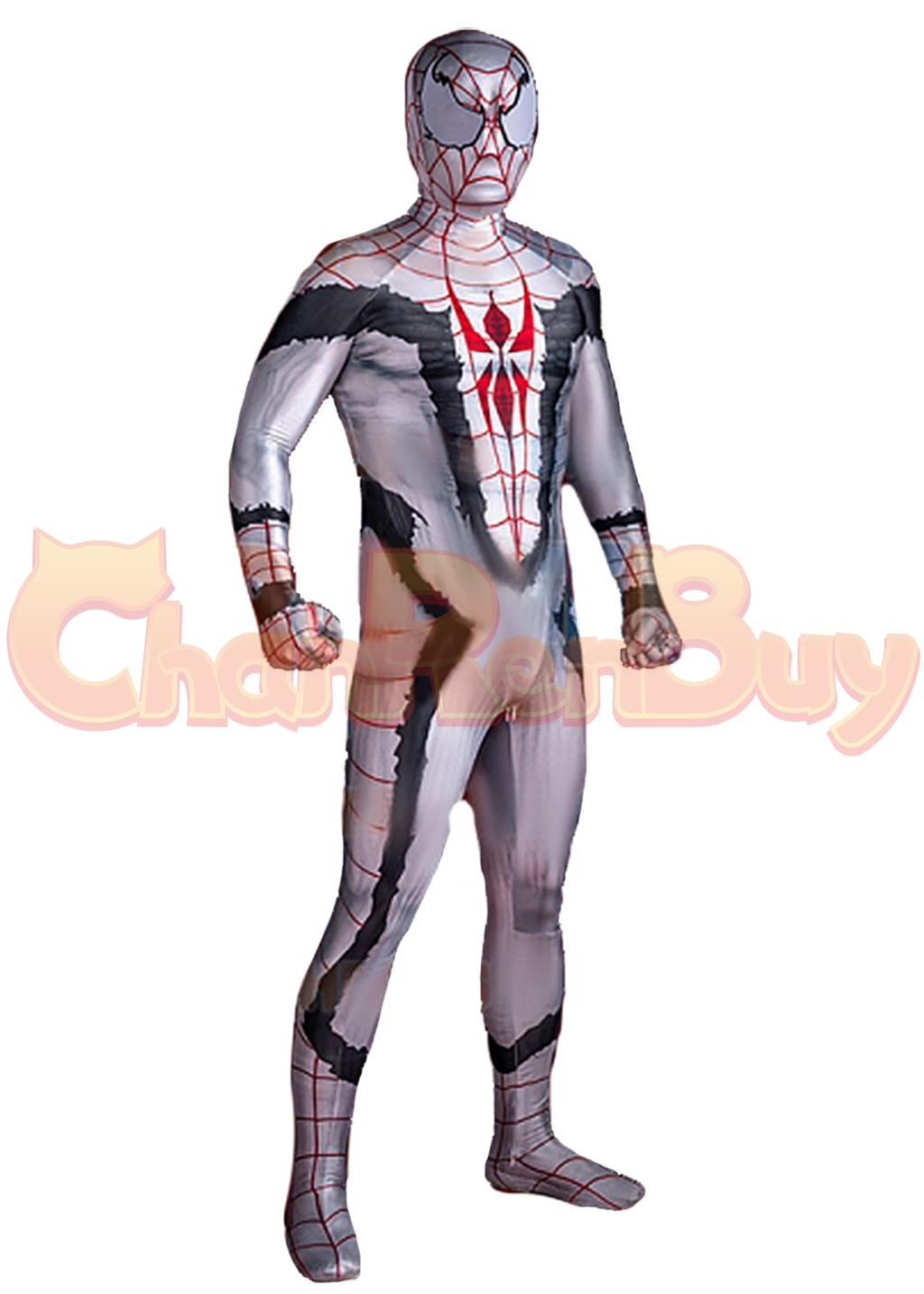 Anti-Venom Costume Marvel's Spider Bodysuit Cosplay for Adult Kids