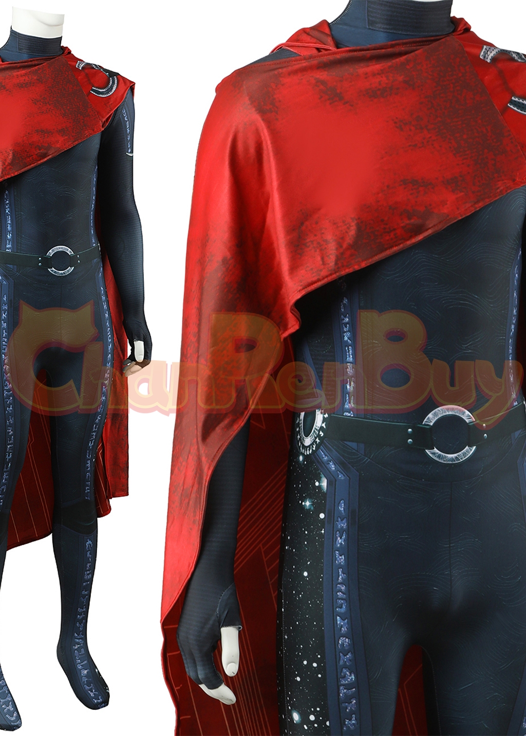 Wiccan Costume Agatha All Along Bodysuit Cosplay for Adult Kids