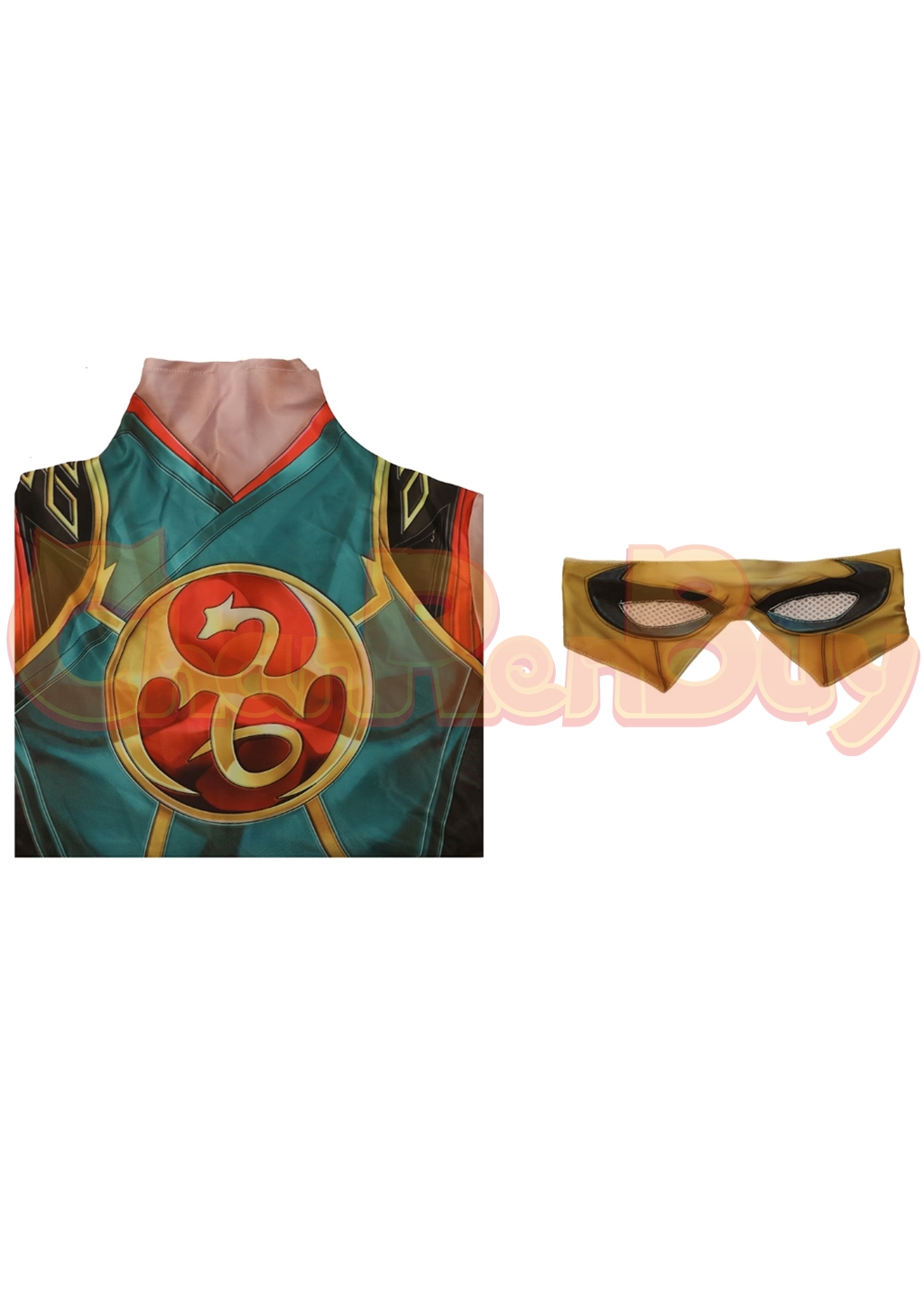 Iron Fist Costume Marvel Rivals Bodysuit Cosplay for Adult Kids