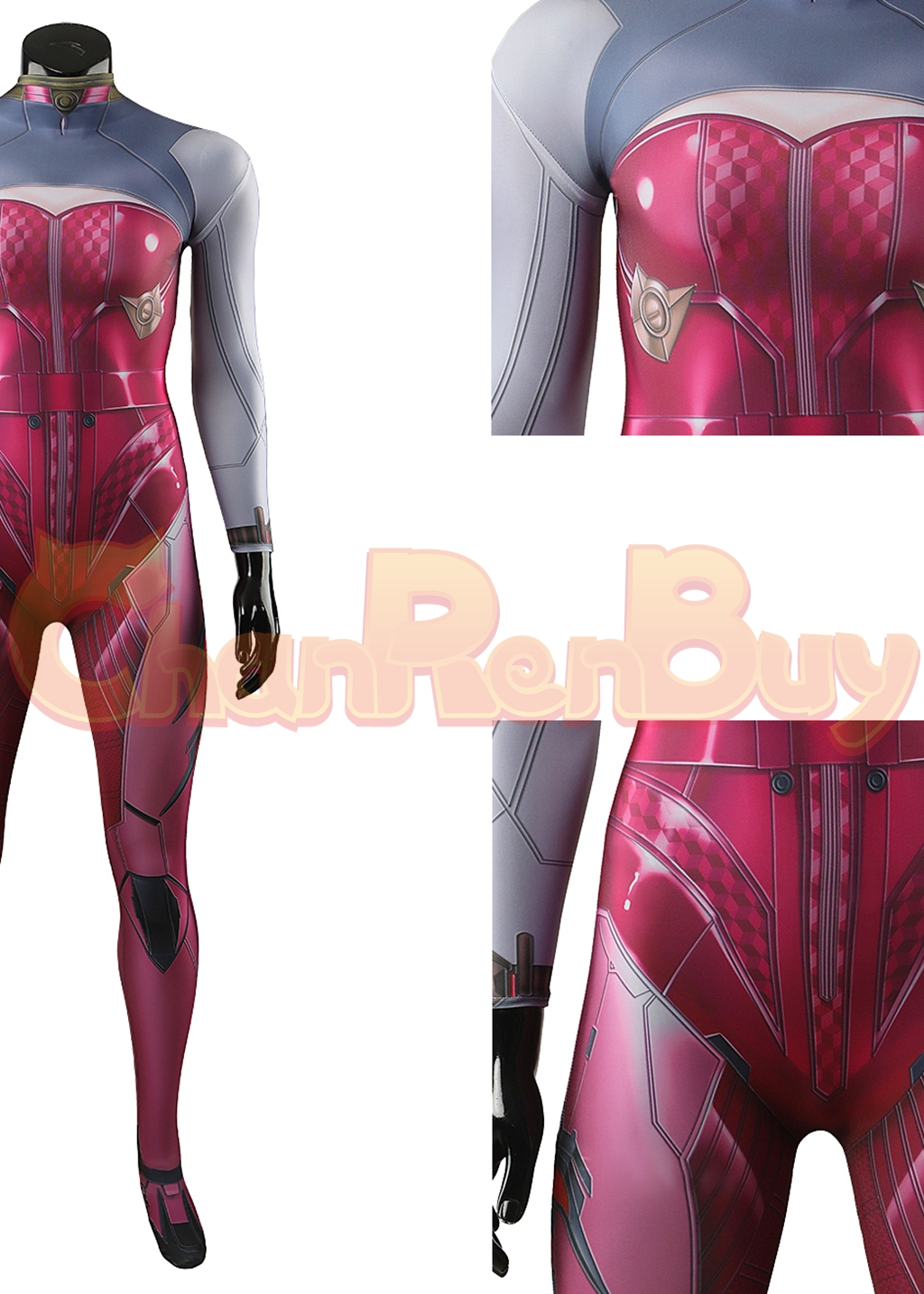 Aerith Gainsborough Costume Final Fantasy VII Rebirth Bodysuit Cosplay for Adult Kids