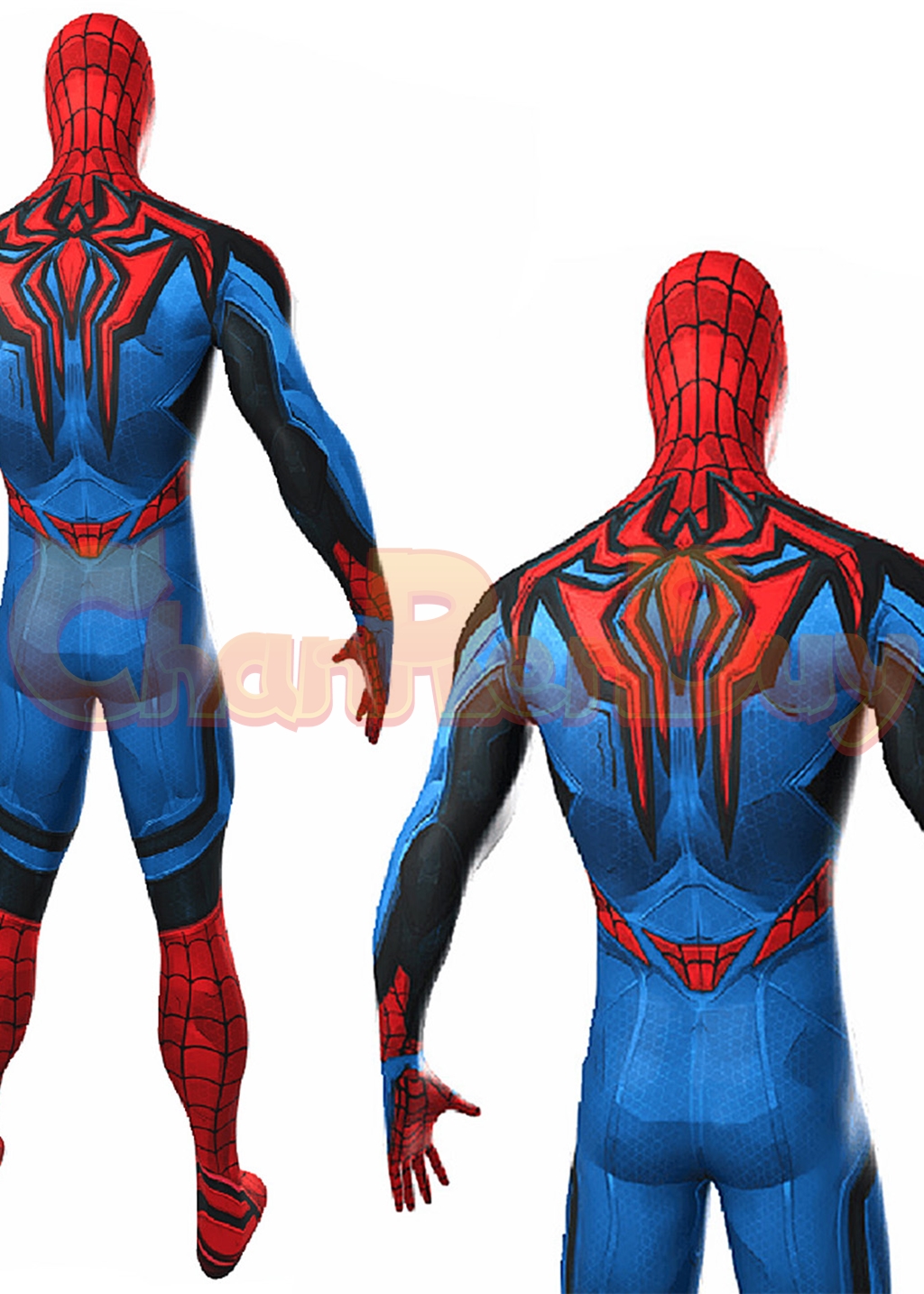 Spider Man Costume Marvel Rivals Bodysuit Cosplay for Adult Kids Ver.2