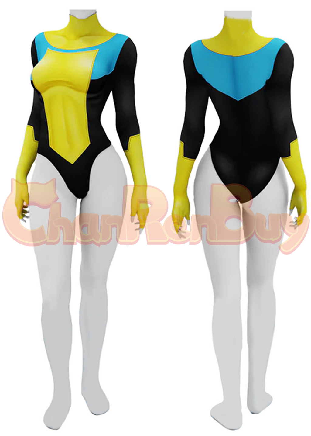 Invincible Costume Swimsuit Cosplay for Adult Kids