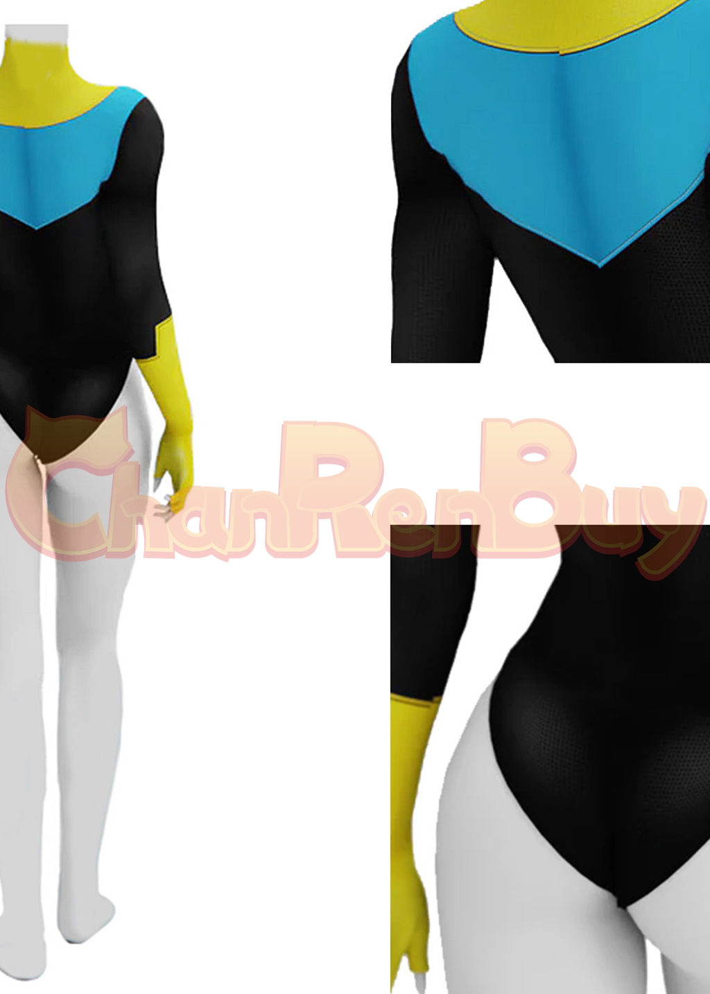 Invincible Costume Swimsuit Cosplay for Adult Kids