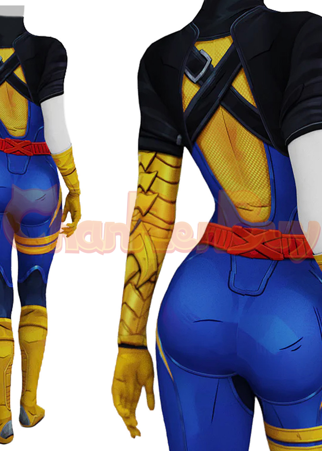 Jean Grey Costume X-Men Bodysuit Cosplay for Adult Kids