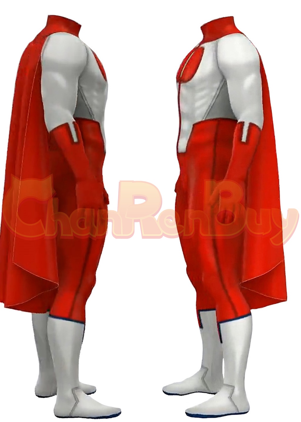Nolan Grayson Costume Invincible Bodysuit Omni-Man Cosplay for Adult Kids
