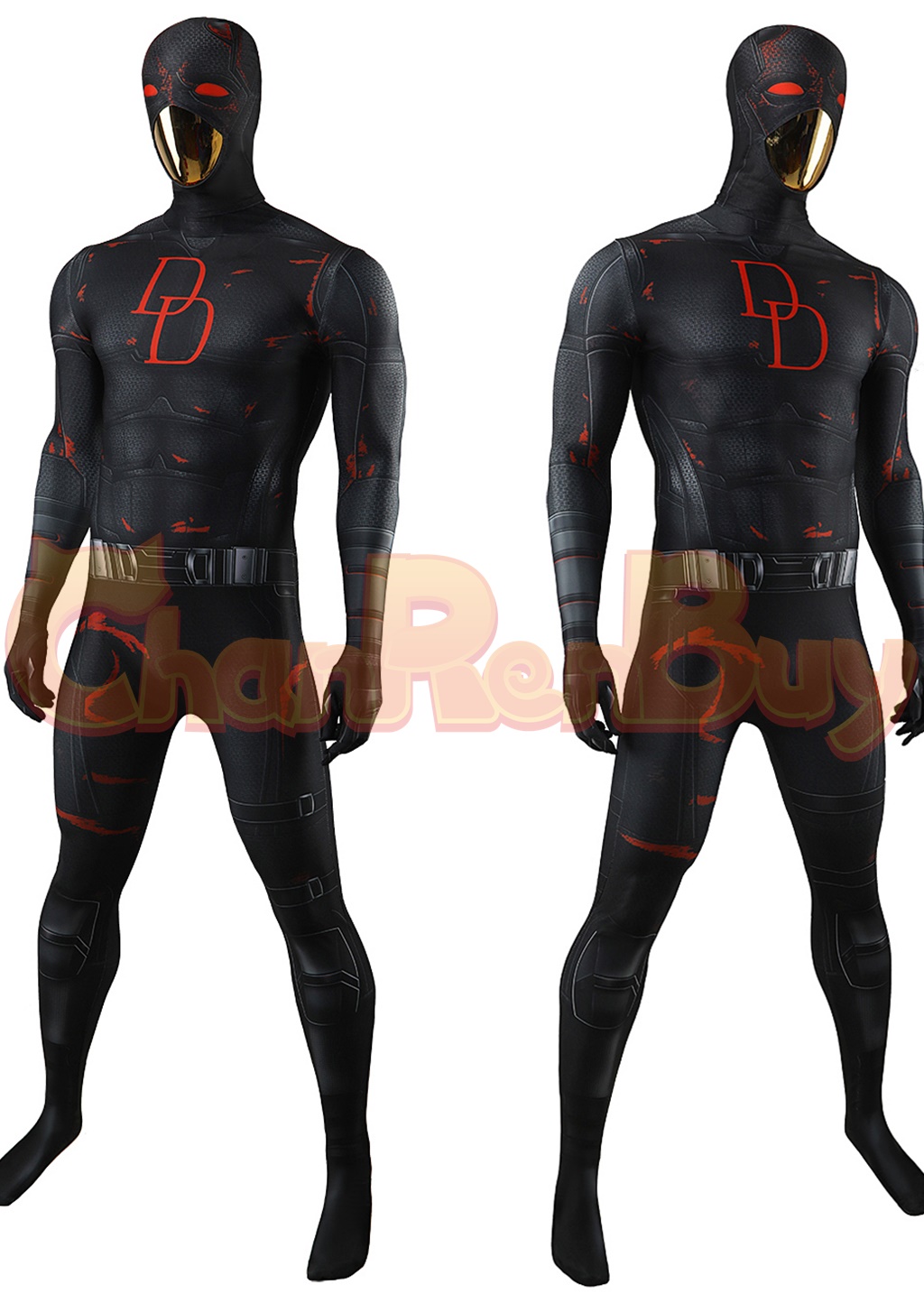 Matt Murdock Costume Daredevil S2 Bodysuit Cosplay for Adult Kids