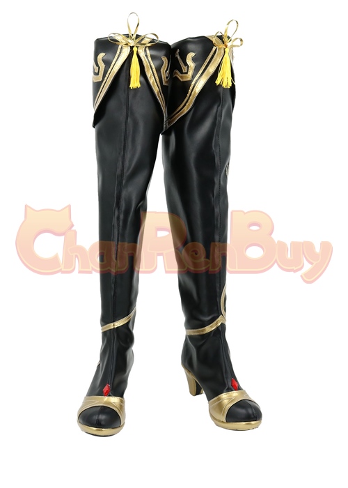 Genshin Impact Shoes Beidou Boots Cosplay Ver.1
