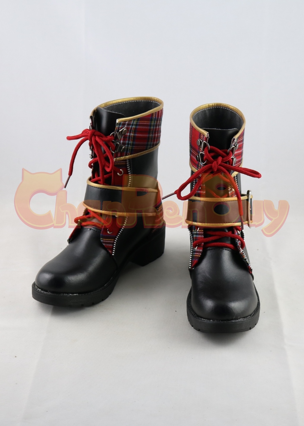 Epel Felmier Shoes Cosplay Men Twisted Wonderland Boots Black