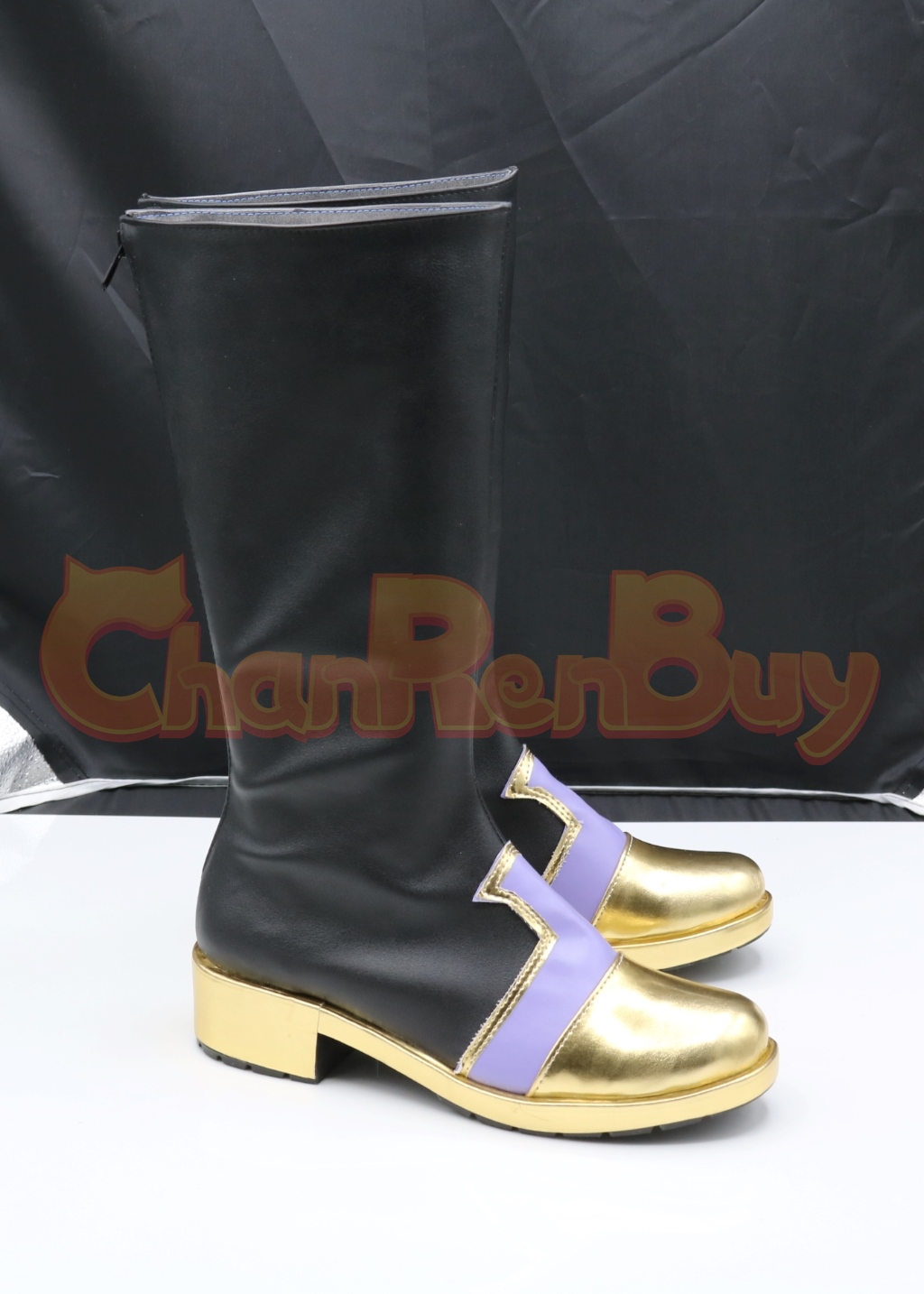 Riddle Rosehearts Ceremonial Uniform Shoes Men Twisted Wonderland Boots Cosplay