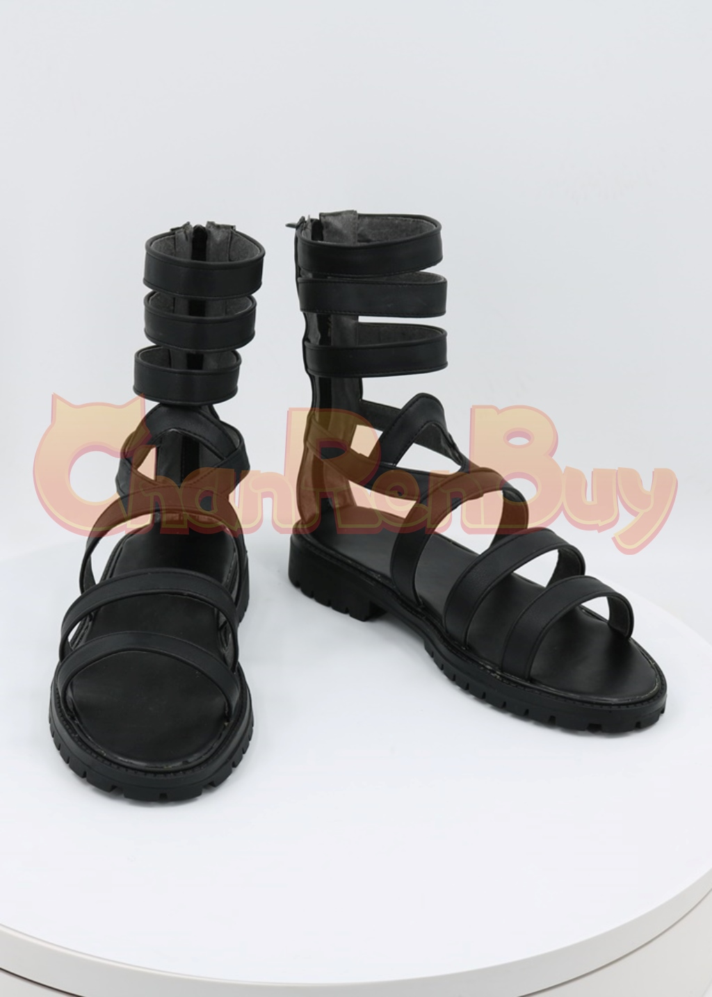 Marco Shoes Cosplay Men Boots Black