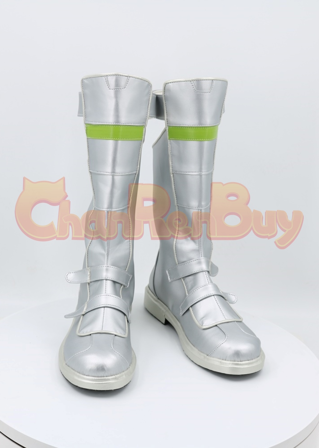 Apex Legends Shoes Cosplay Men Crypto Boots Silver-Chaorenbuy Cosplay