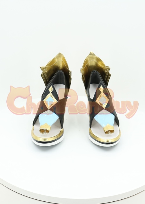 Shenhe Shoes Genshin Impact Boots Cosplay Ver.2