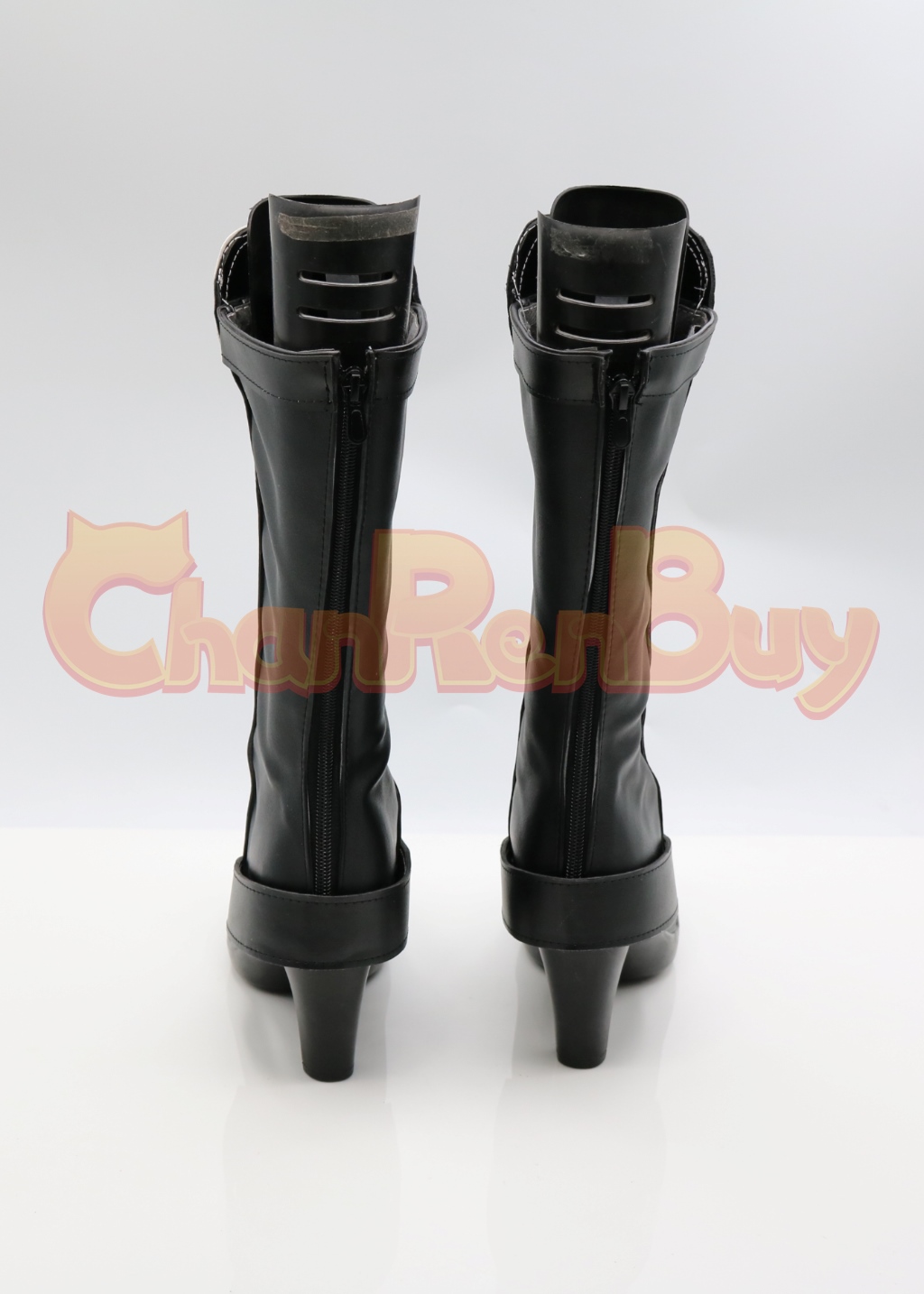 Cater Diamond Shoes Cosplay Men Twisted Wonderland Boots Black