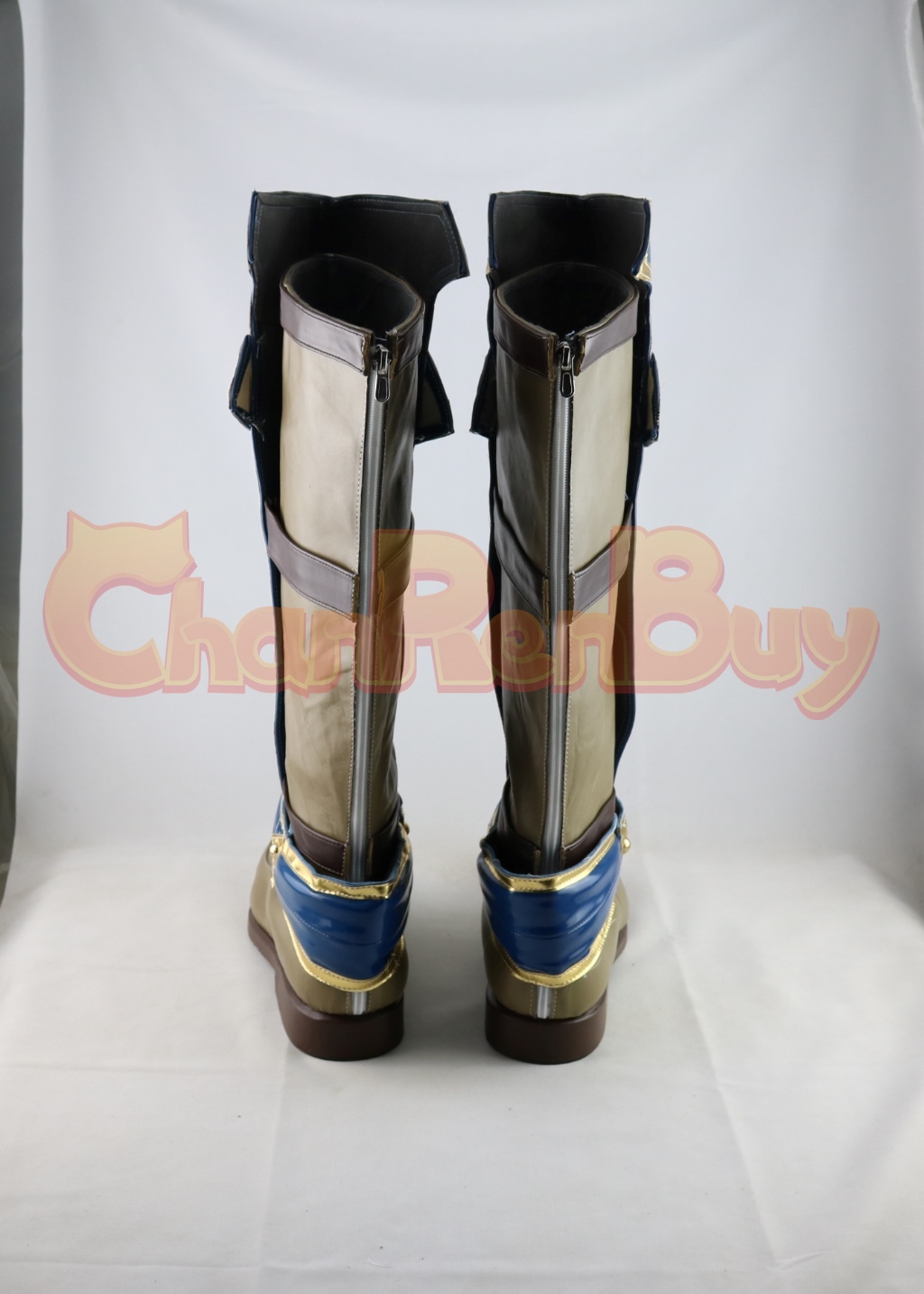 Fire Emblem Ike Shoes Cosplay Men Boots Blue