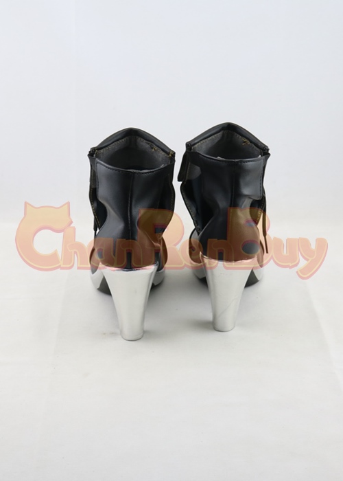 Arknights Shoes Women Chen Boots Cosplay
