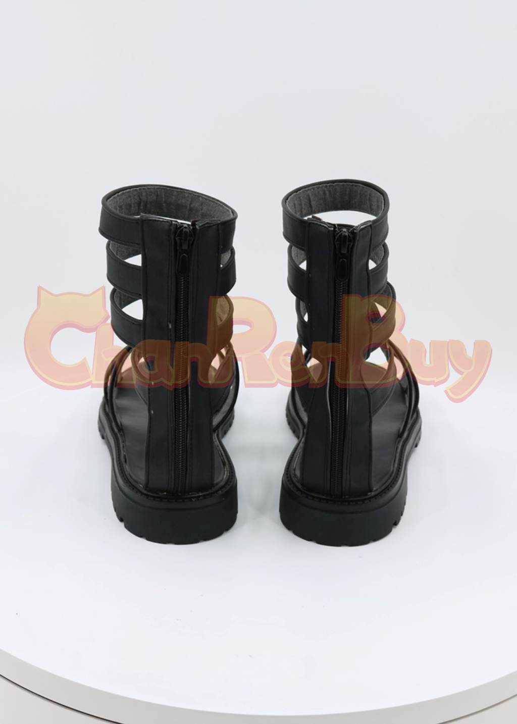 Marco Shoes Cosplay Men Boots Black