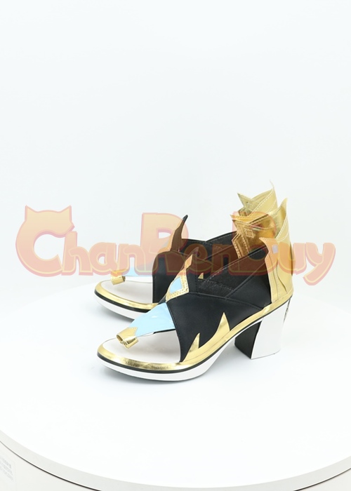 Shenhe Shoes Genshin Impact Boots Cosplay Ver.2