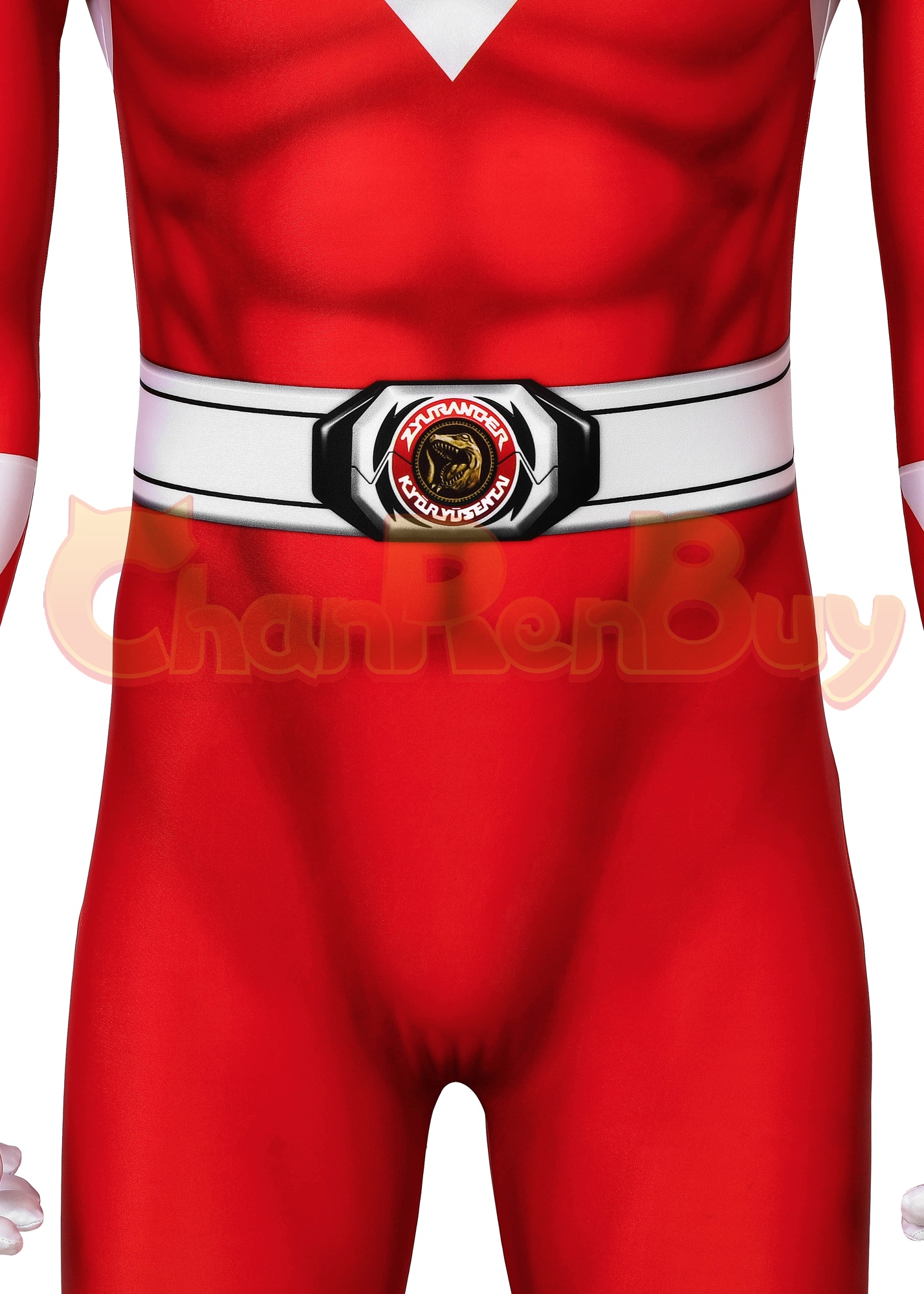 Mighty Morphin Power Rangers Costume Cosplay Jumpsuit 