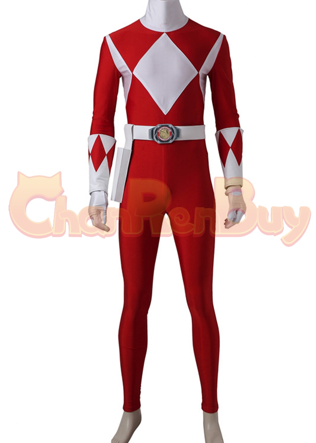 Mighty Morphin Power Rangers Costume Cosplay Suit Squad Outfit