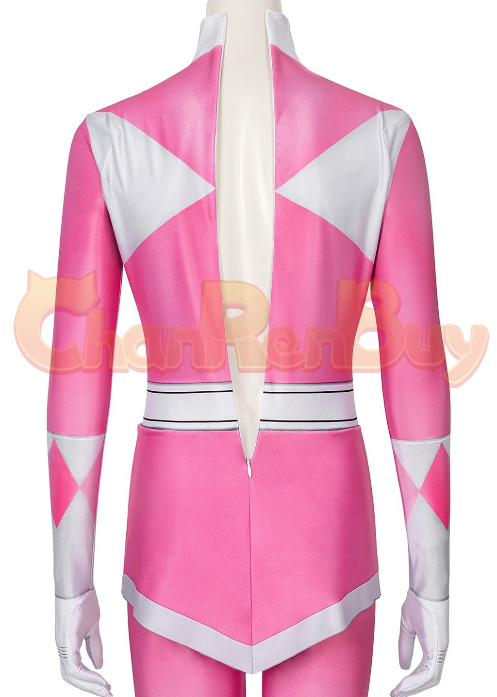 Mighty Morphin Power Rangers Costume Cosplay Jumpsuit 