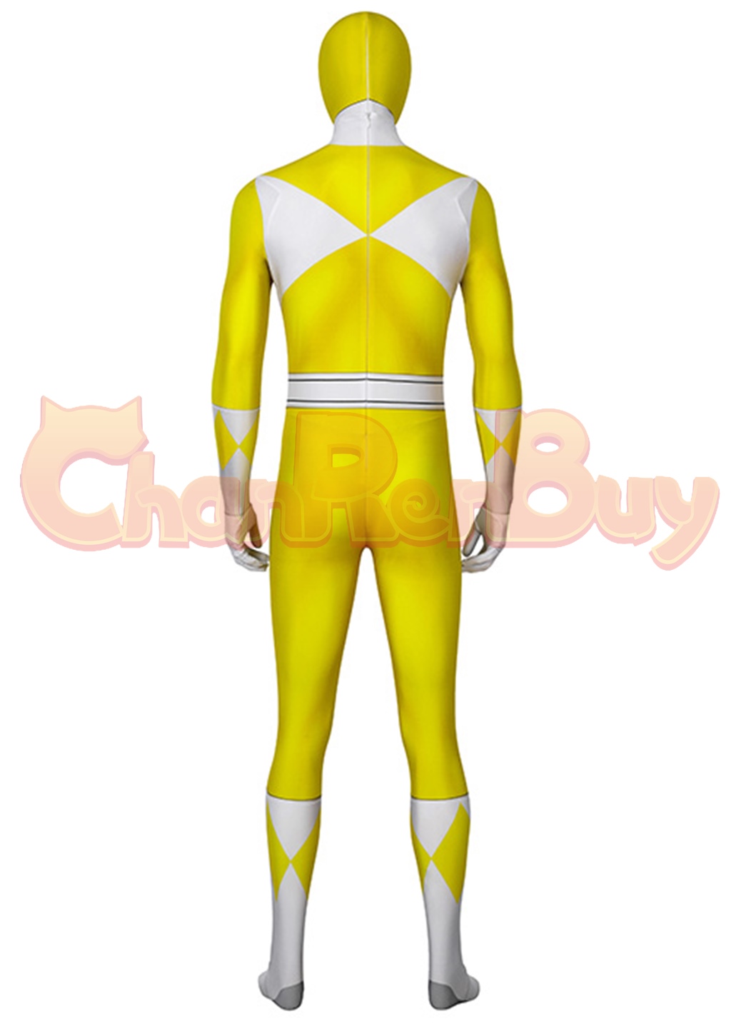 Mighty Morphin Power Rangers Costume Cosplay Jumpsuit 