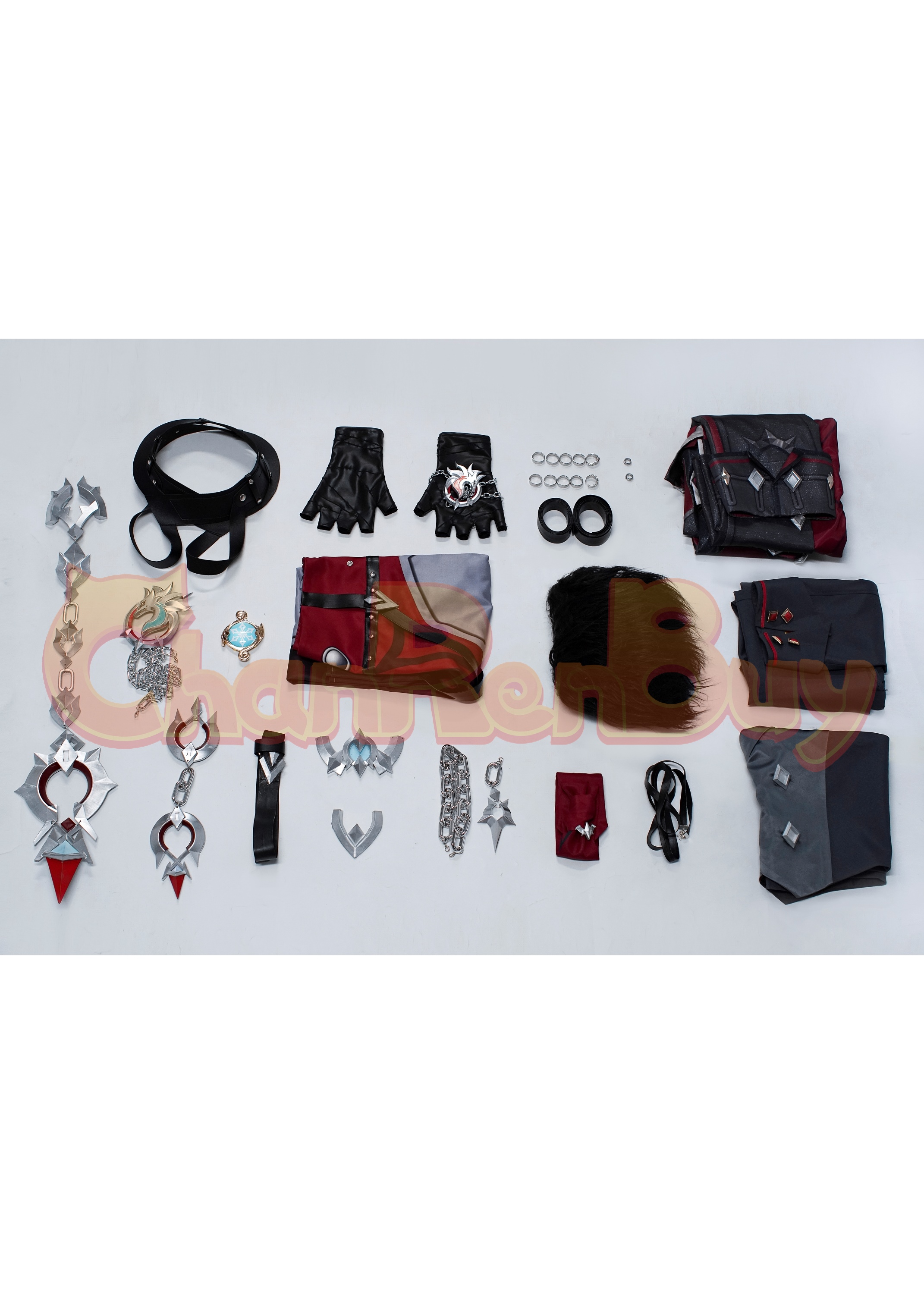 Genshin Impact Wriothesley Costume Suit Cosplay