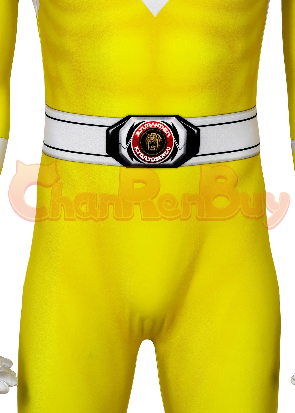 Mighty Morphin Power Rangers Costume Cosplay Jumpsuit 