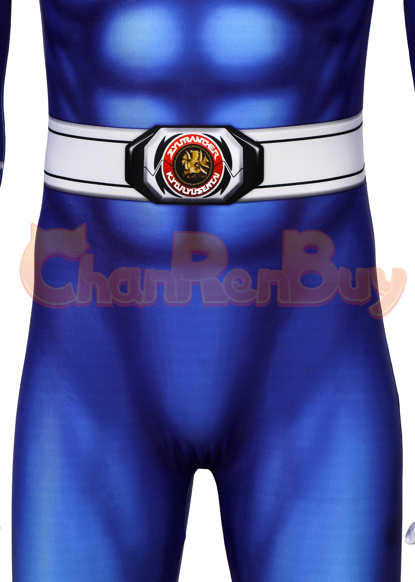 Mighty Morphin Power Rangers Costume Cosplay Jumpsuit 