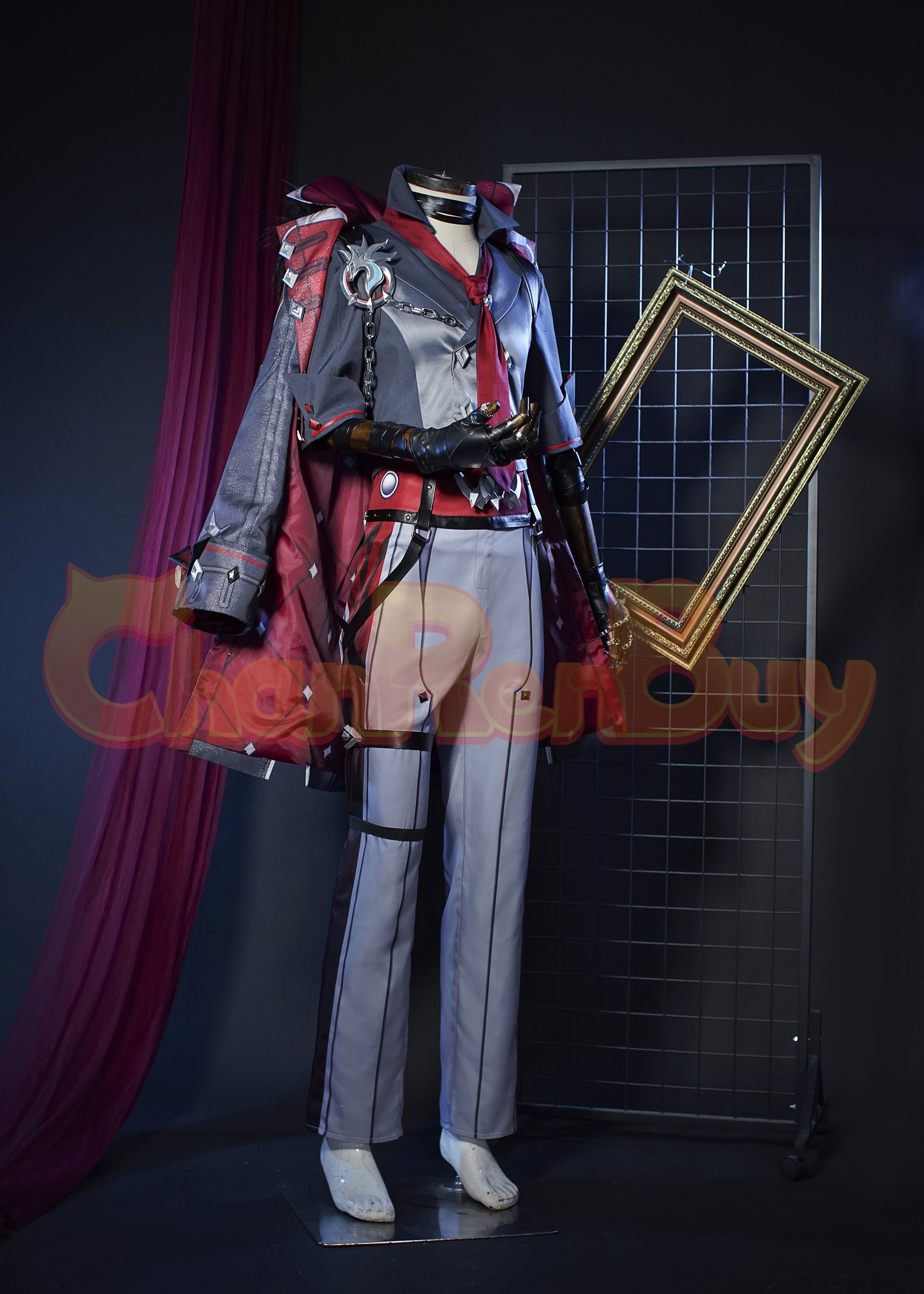 Genshin Impact Wriothesley Costume Suit Cosplay