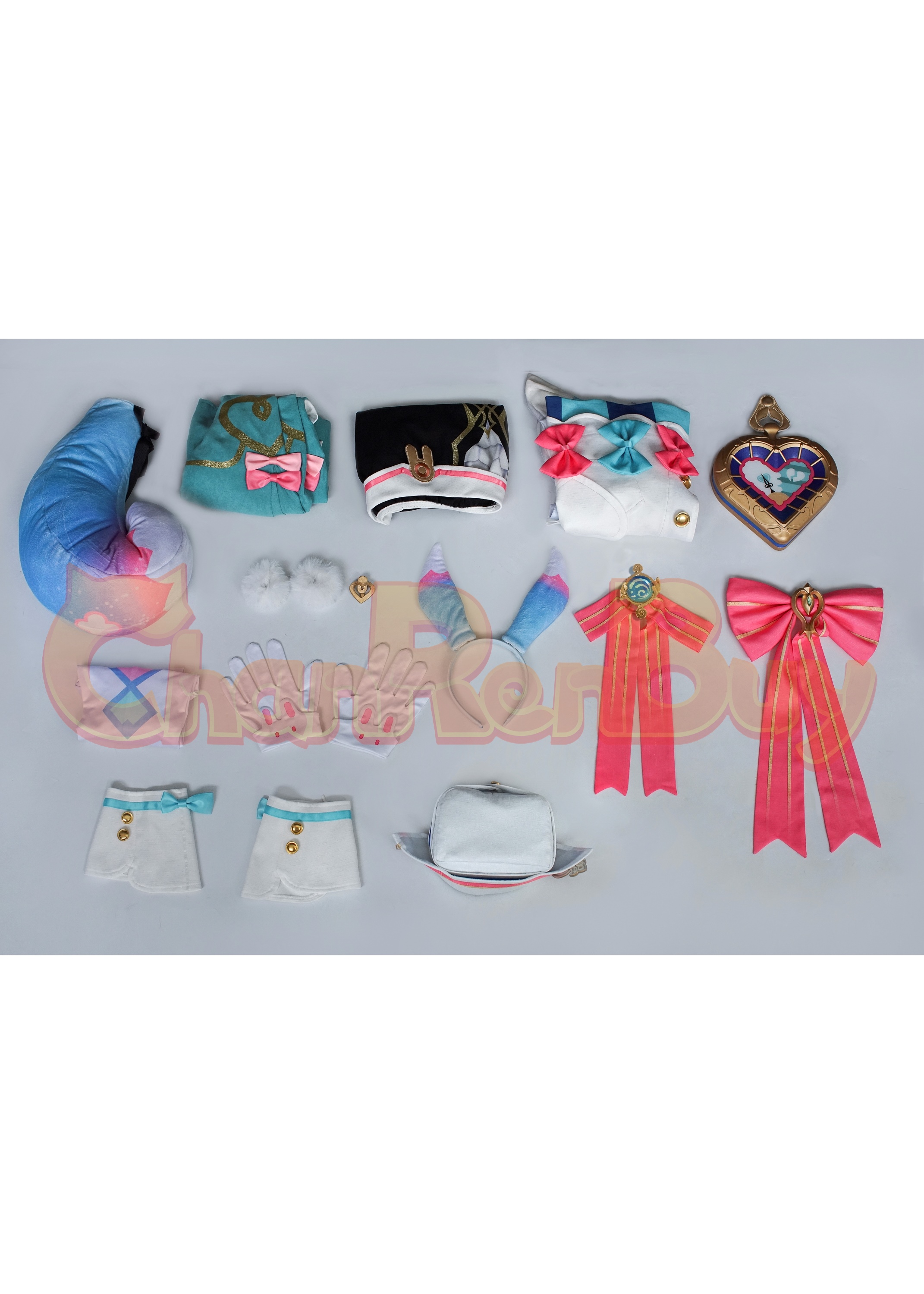 Genshin Impact Sigewinne Costume Suit Cosplay