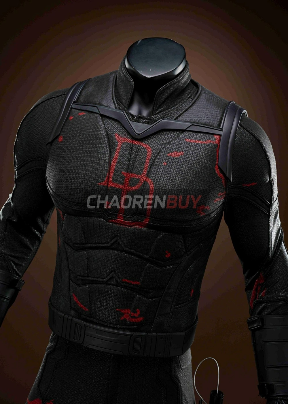 Daredevil Costume Matt Murdock Born Again 2 Cosplay Black Ver Top Level