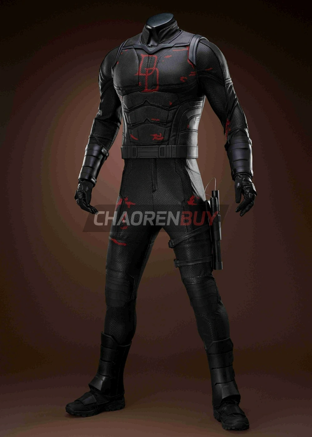Daredevil Costume Matt Murdock Born Again 2 Cosplay Black Ver Top Level