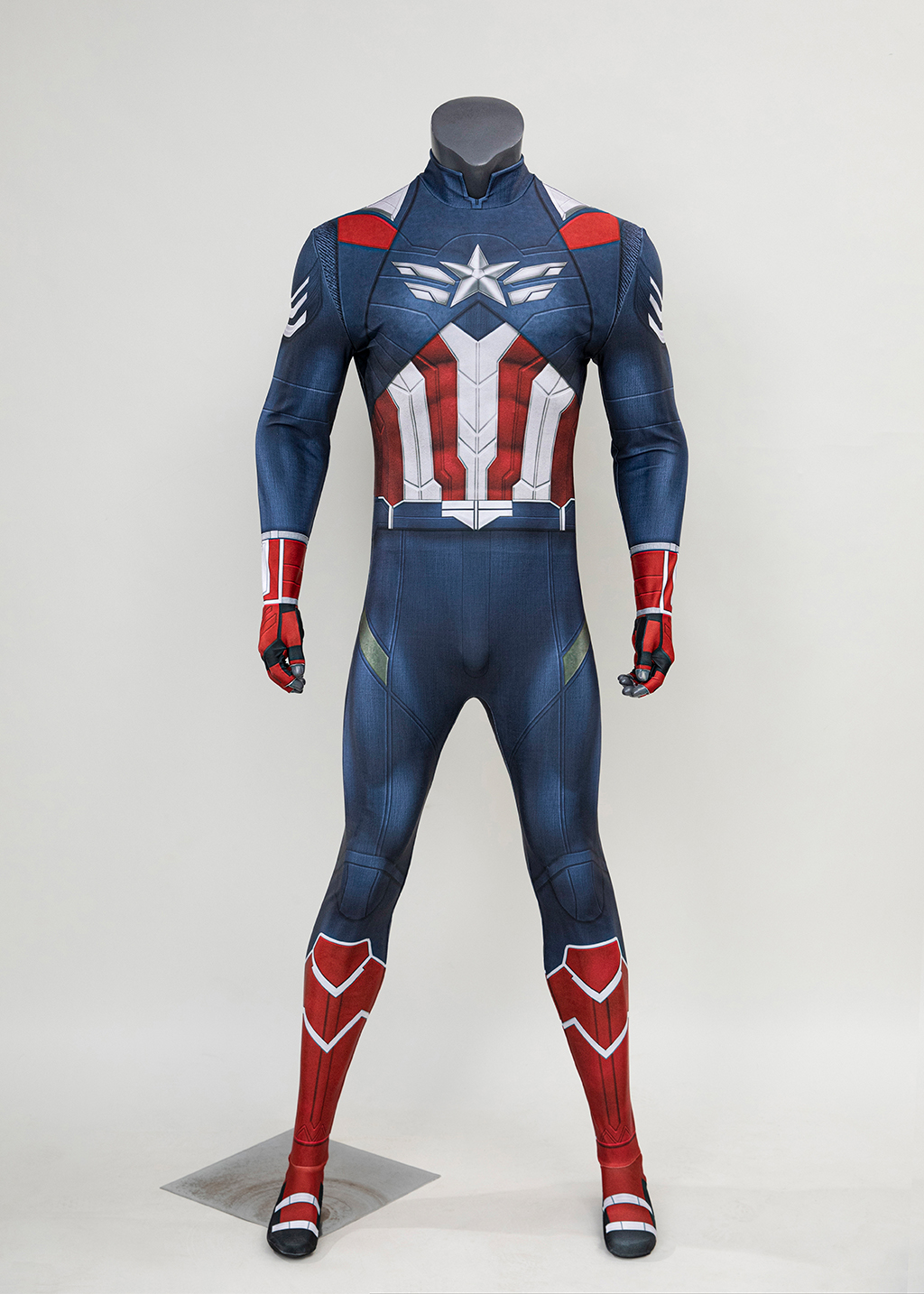 Captain America Costume Captain America: Brave New World Sam Wilson Bodysuit Suit Cosplay