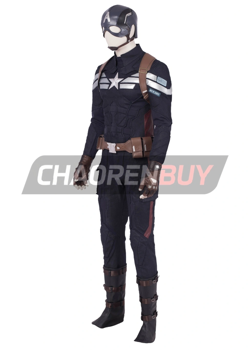 Captain America Costume Avengers 4 Endgame Steven Rogers Cosplay