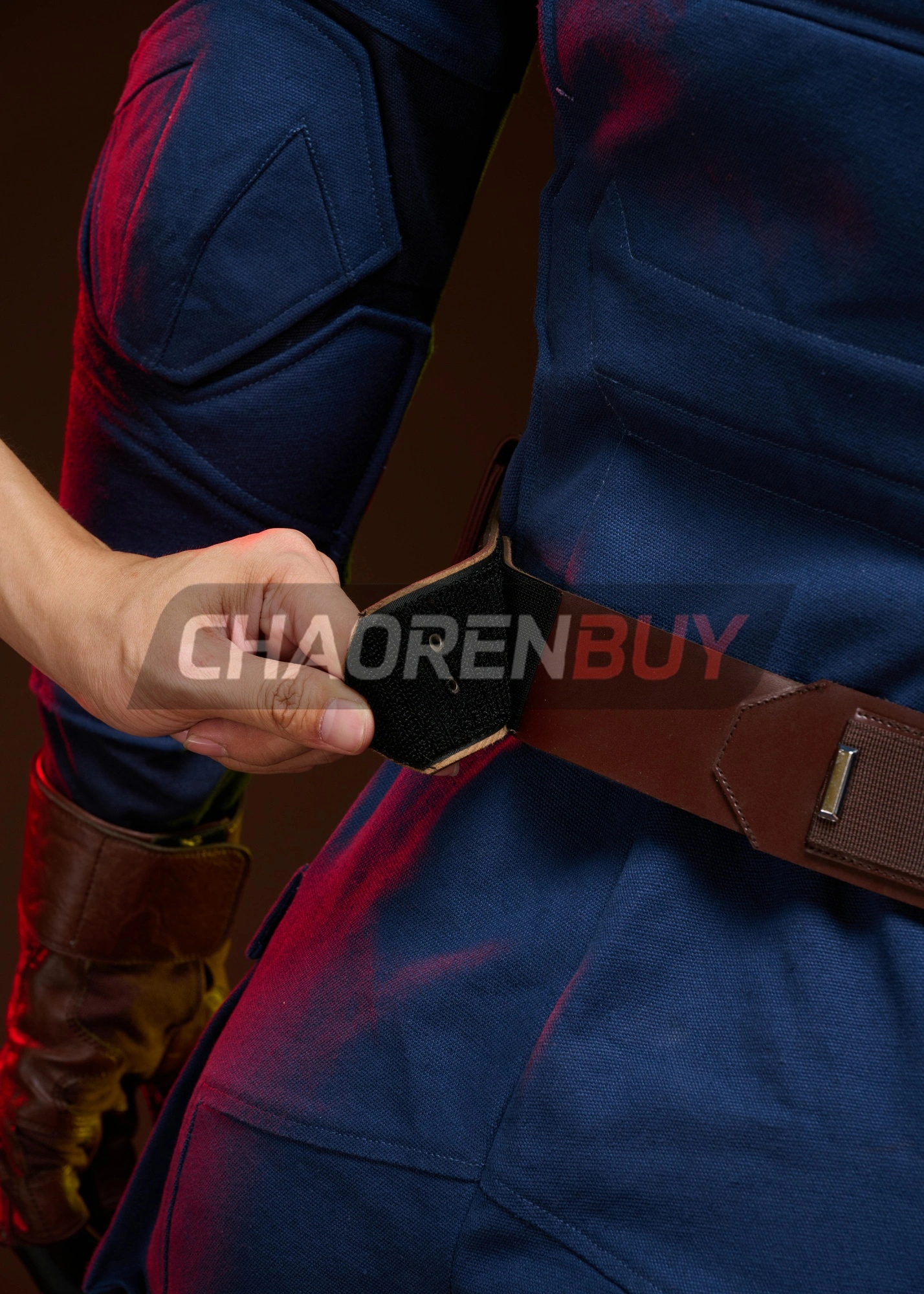 Captain America Costume Avengers Endgame Steve Rogers Suit Cosplay Upgrade Ver