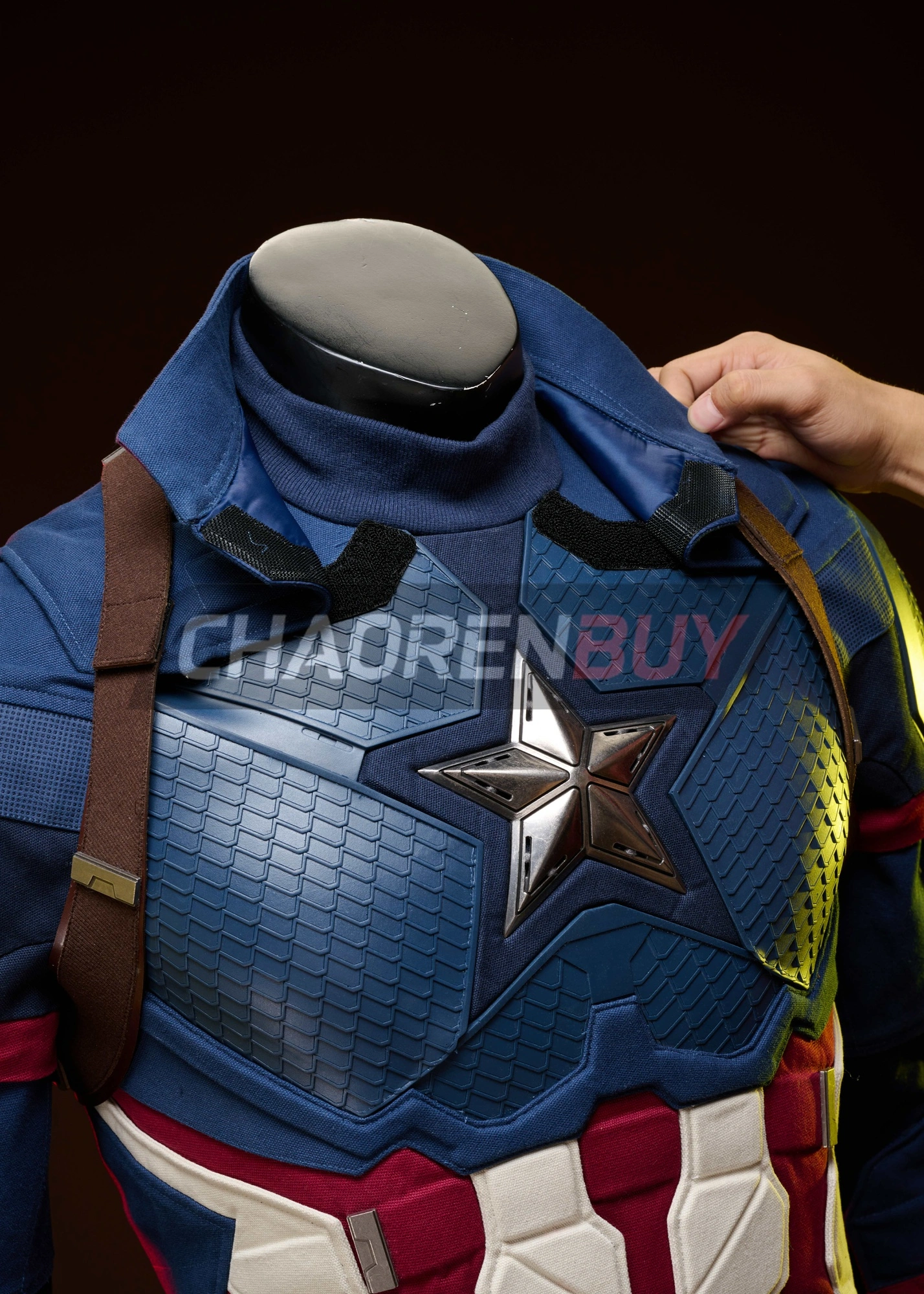 Captain America Costume Avengers Endgame Steve Rogers Suit Cosplay Upgrade Ver
