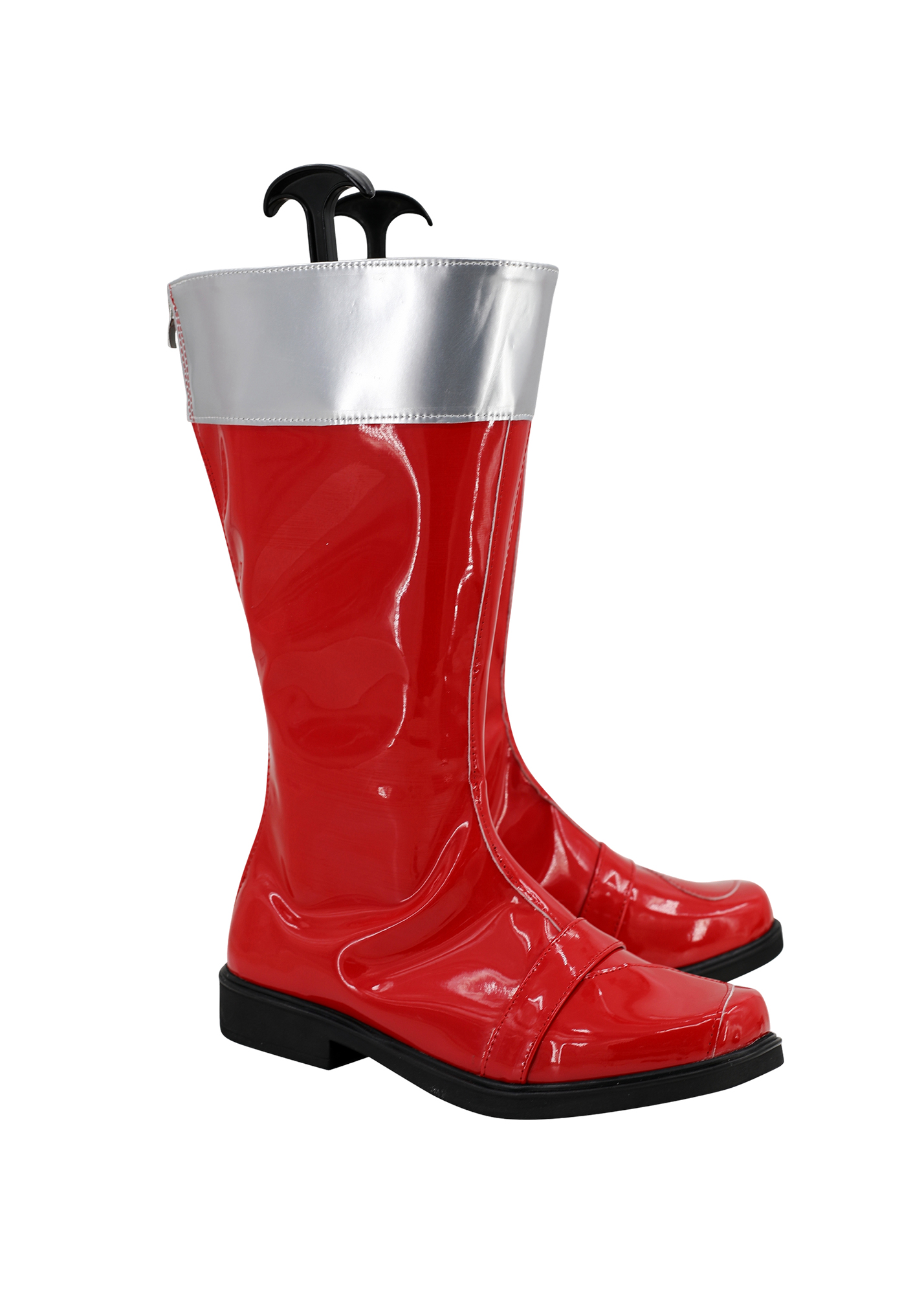 Reddo Farukon Shoes Men Choujyu Sentai Liveman Boots Cosplay